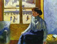 Pierre Bonnard - Young Woman Before the Window